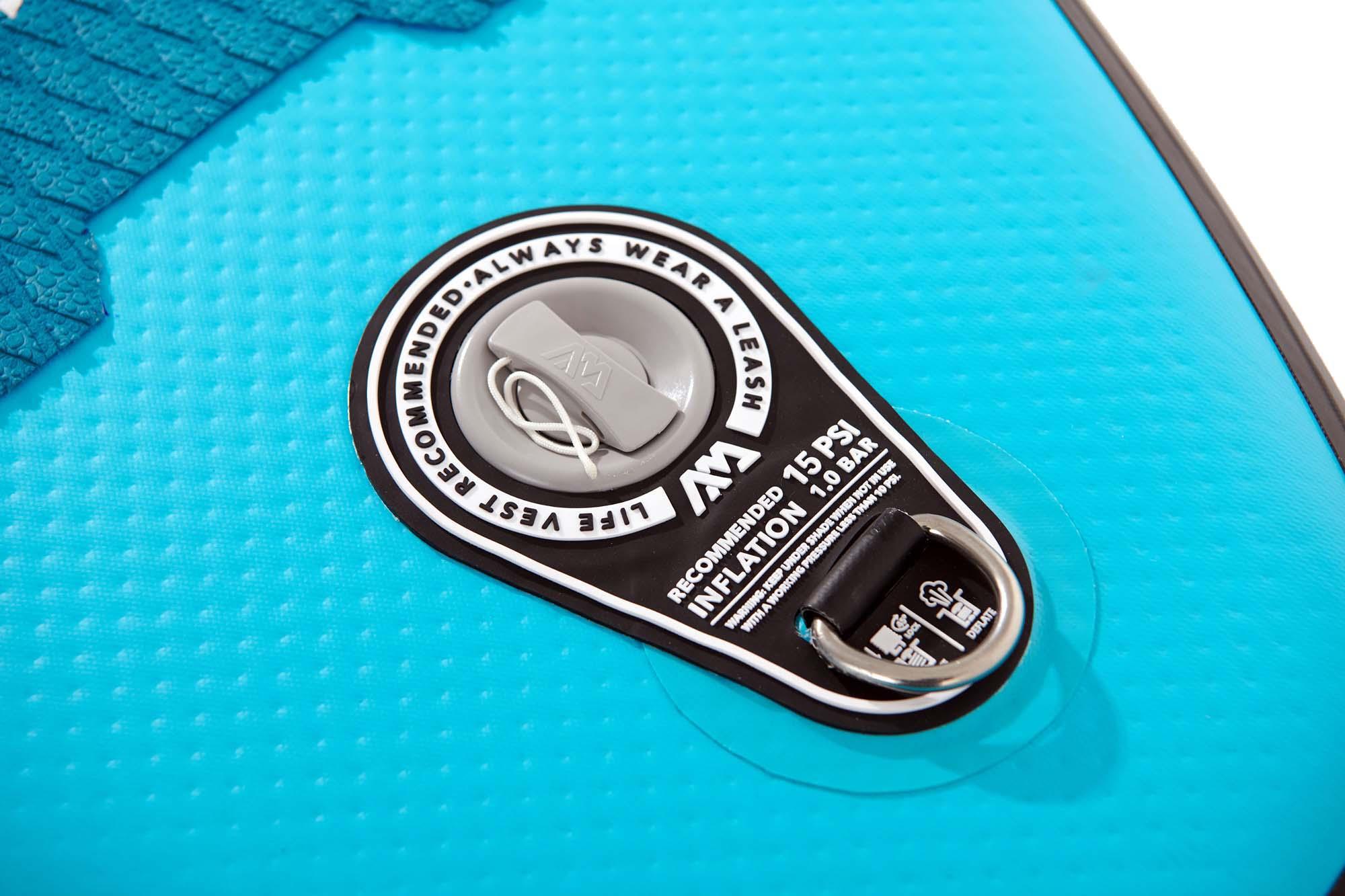 Product gallery image number 8 for product Vibrant Junior All-Around Inflatable SUP - 8'