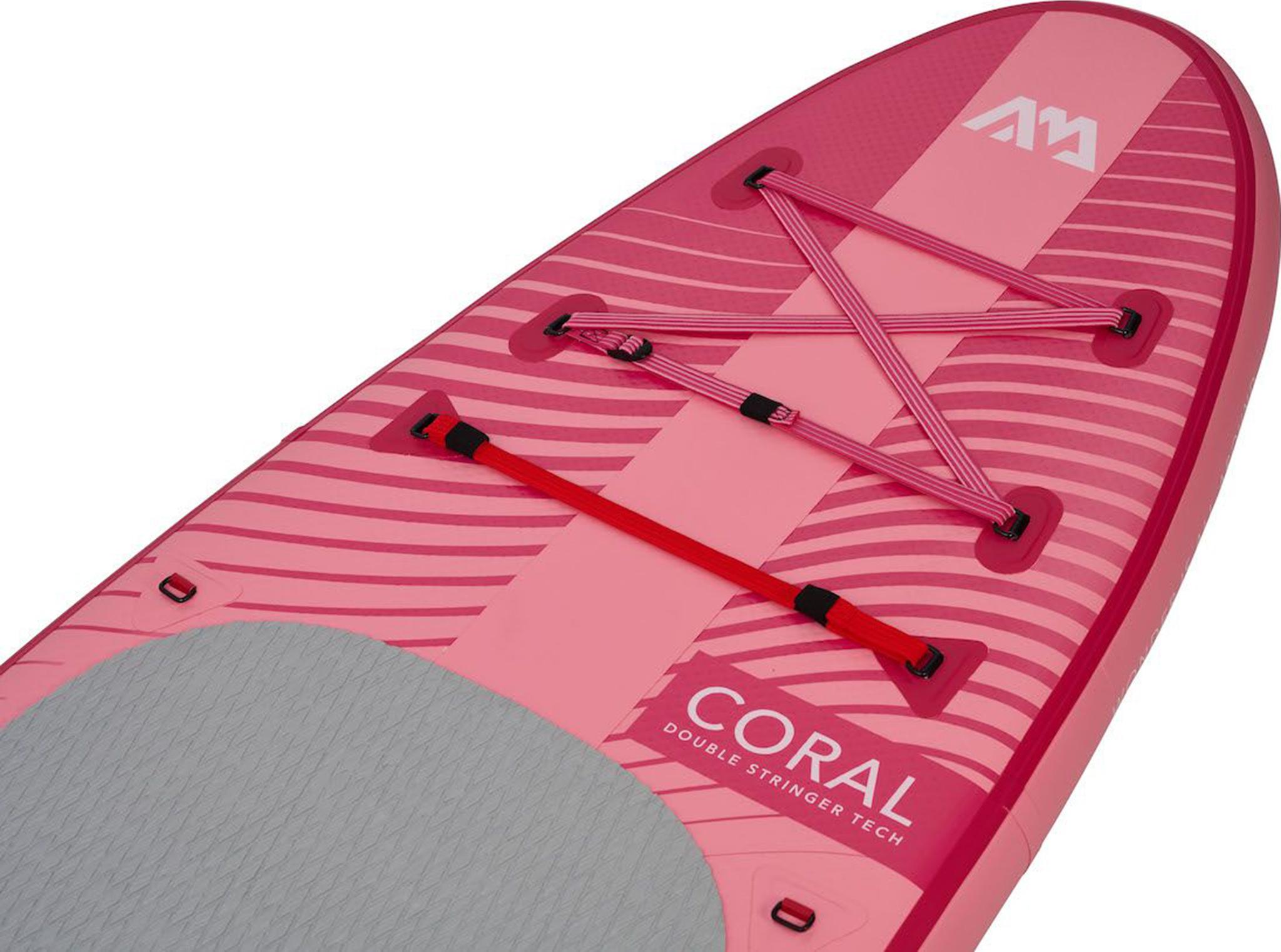 Product gallery image number 6 for product Planche à pagaie gonflable Coral Advanced All-Around - 10'2''