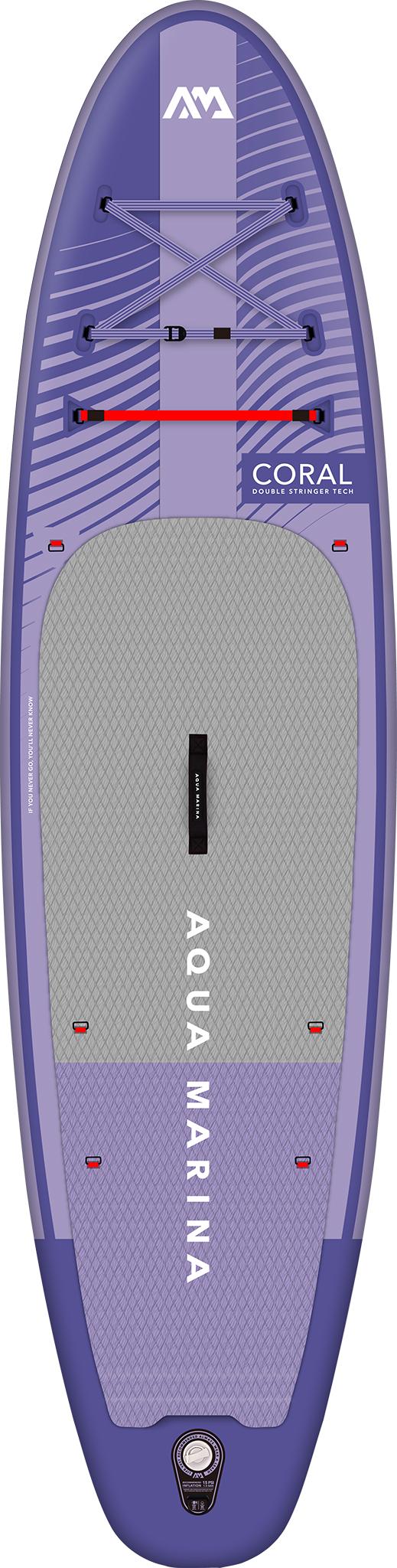 Product gallery image number 13 for product Coral Advanced All-Around iSUP Board - 10'2''