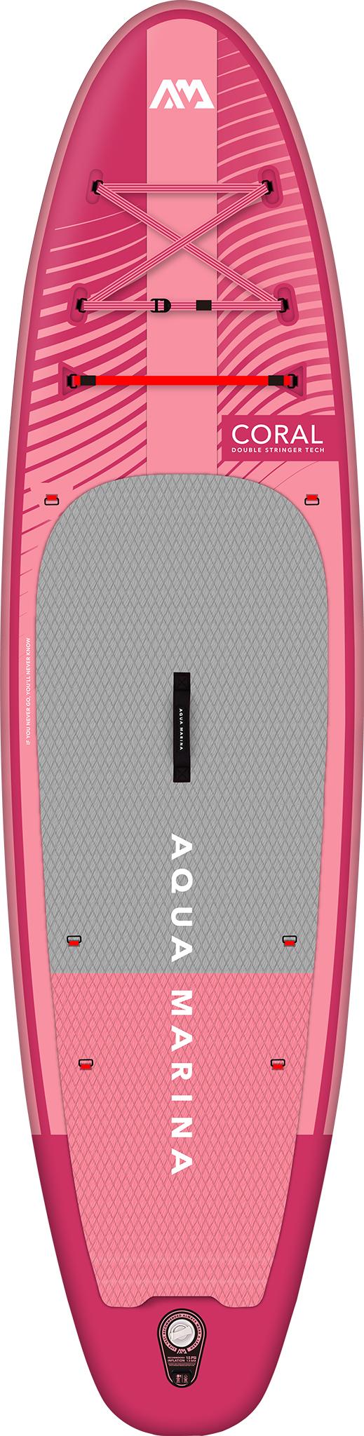 Product gallery image number 17 for product Planche à pagaie gonflable Coral Advanced All-Around - 10'2''