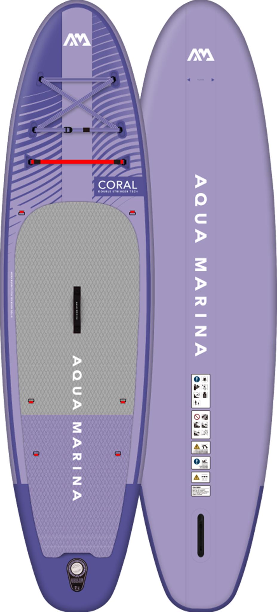 Product gallery image number 1 for product Coral Advanced All-Around iSUP Board - 10'2''