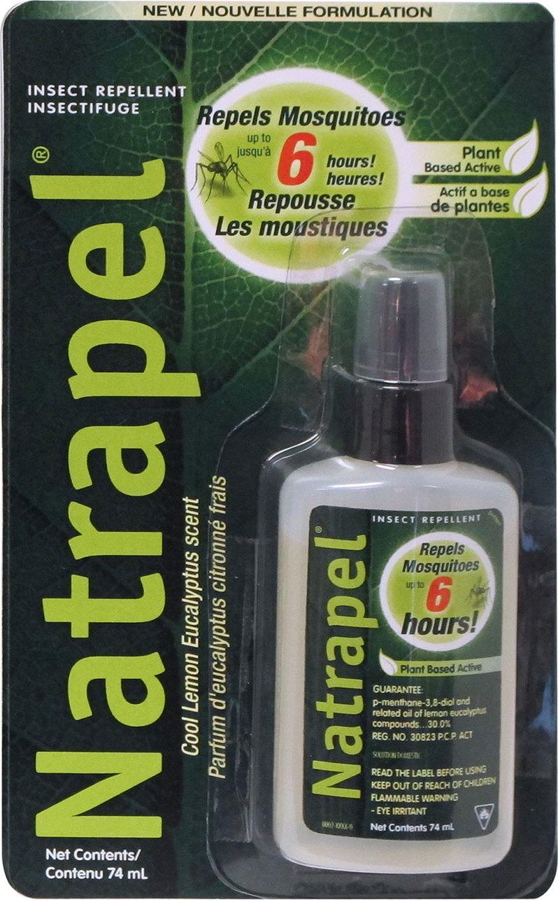 Product image for Natrapel Lemon Eucalyptus Insect Repellent Spray - 74 ml