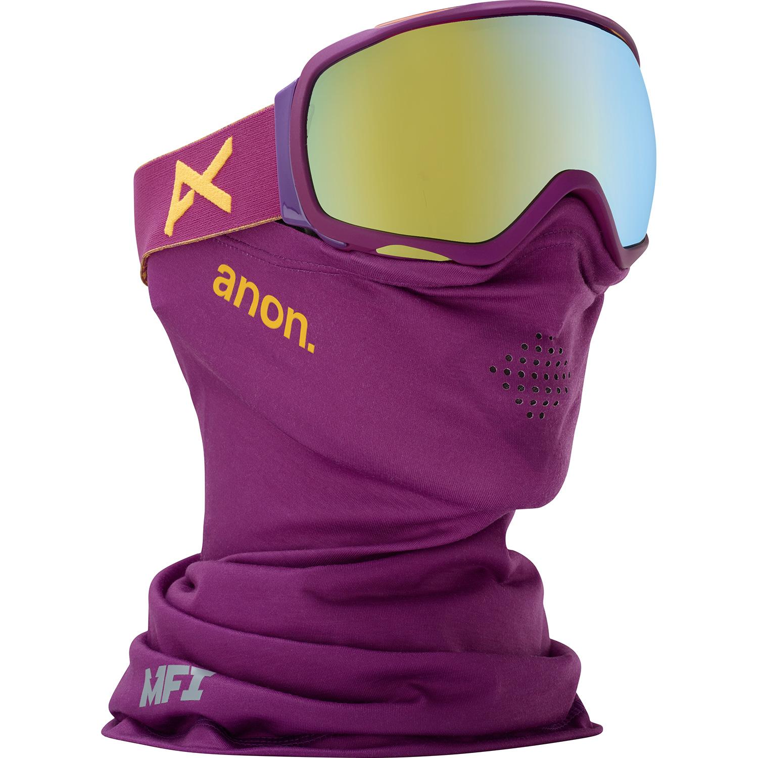 Product gallery image number 1 for product Tempest MFI Ski Goggles - Purple Frame - Gold Chrome Lens - Women's