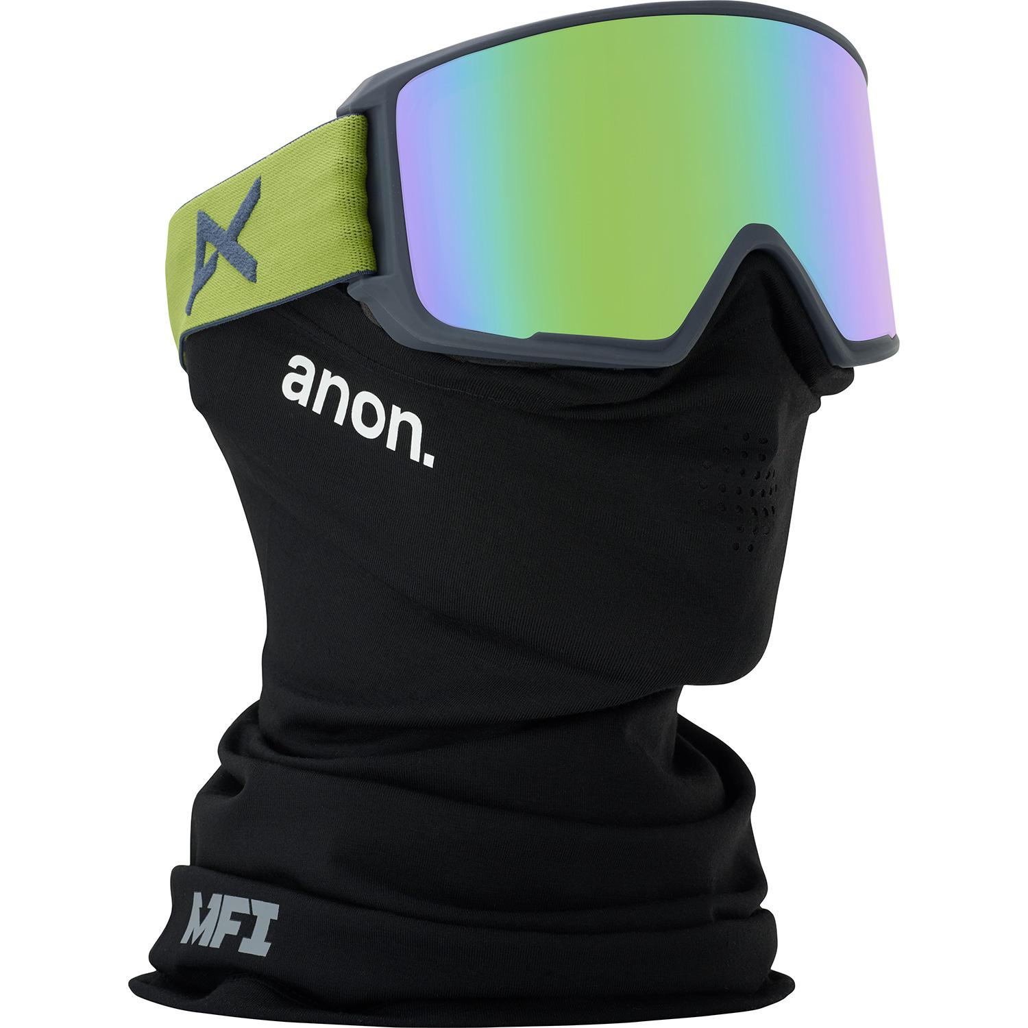 Product gallery image number 1 for product M3 MFI Ski Goggles - Green Frame - Sonar Green Lens - Men's