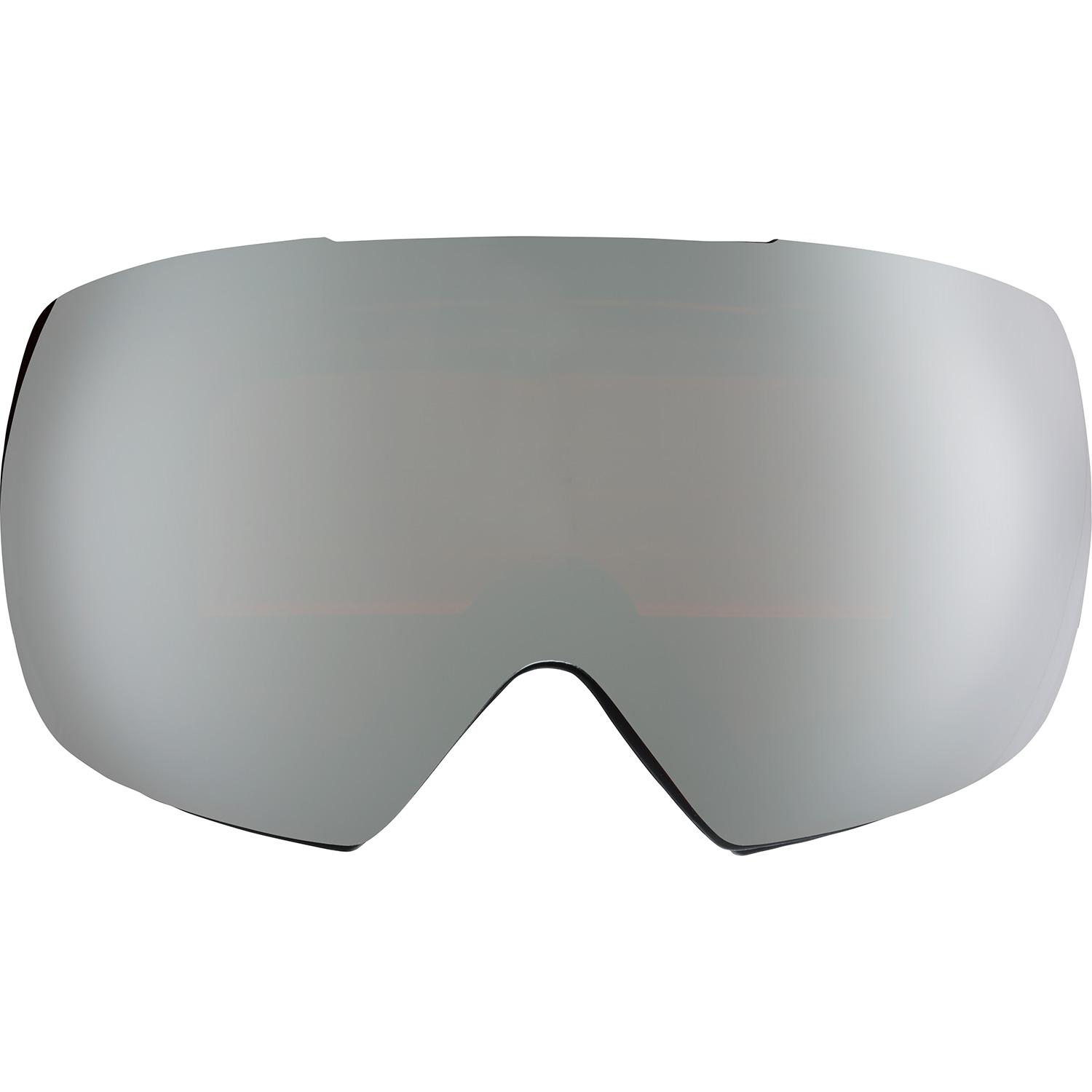 Product gallery image number 3 for product MIG Ski Goggles - Black Frame - Sonar Silver Lens - Mens