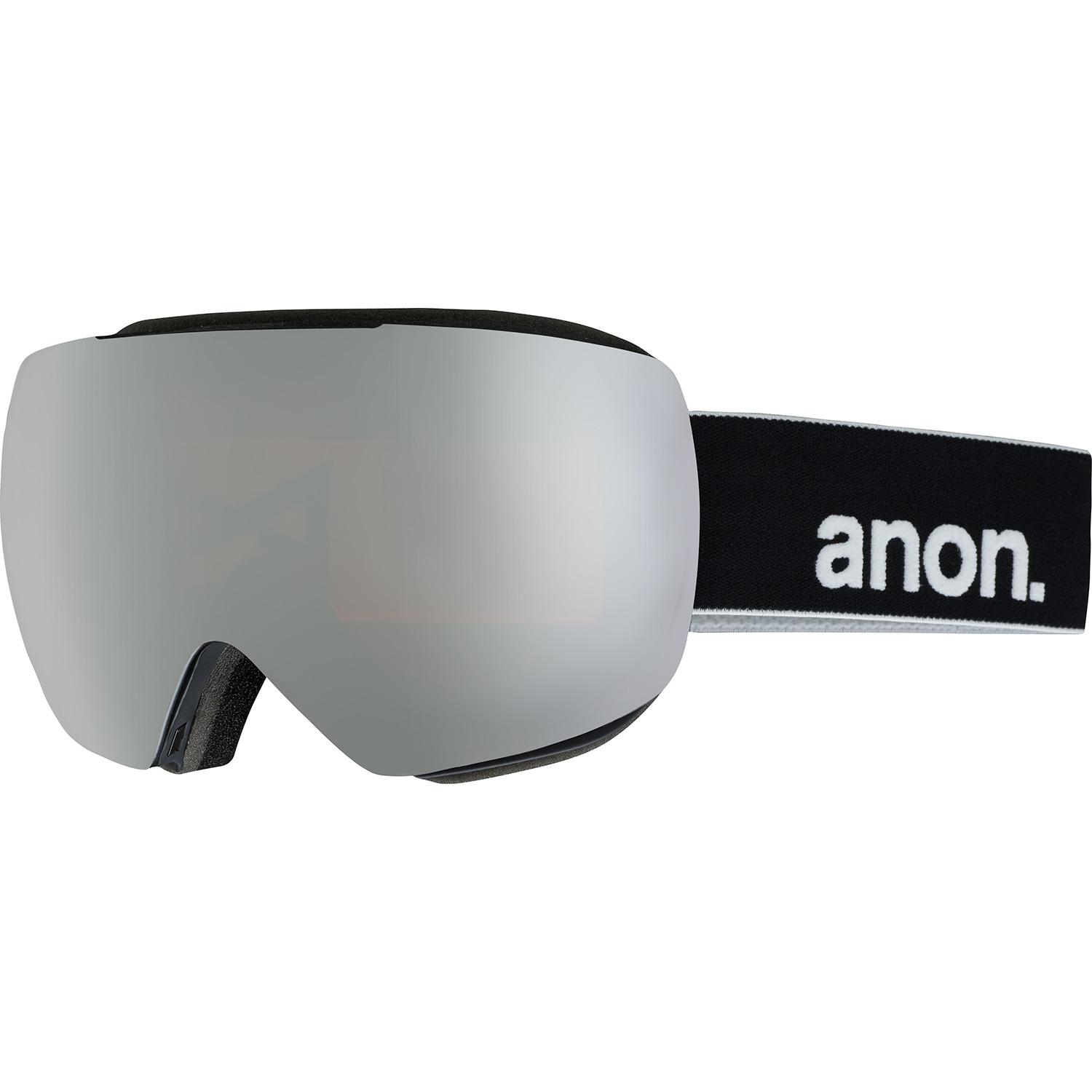 Product gallery image number 2 for product MIG Ski Goggles - Black Frame - Sonar Silver Lens - Mens