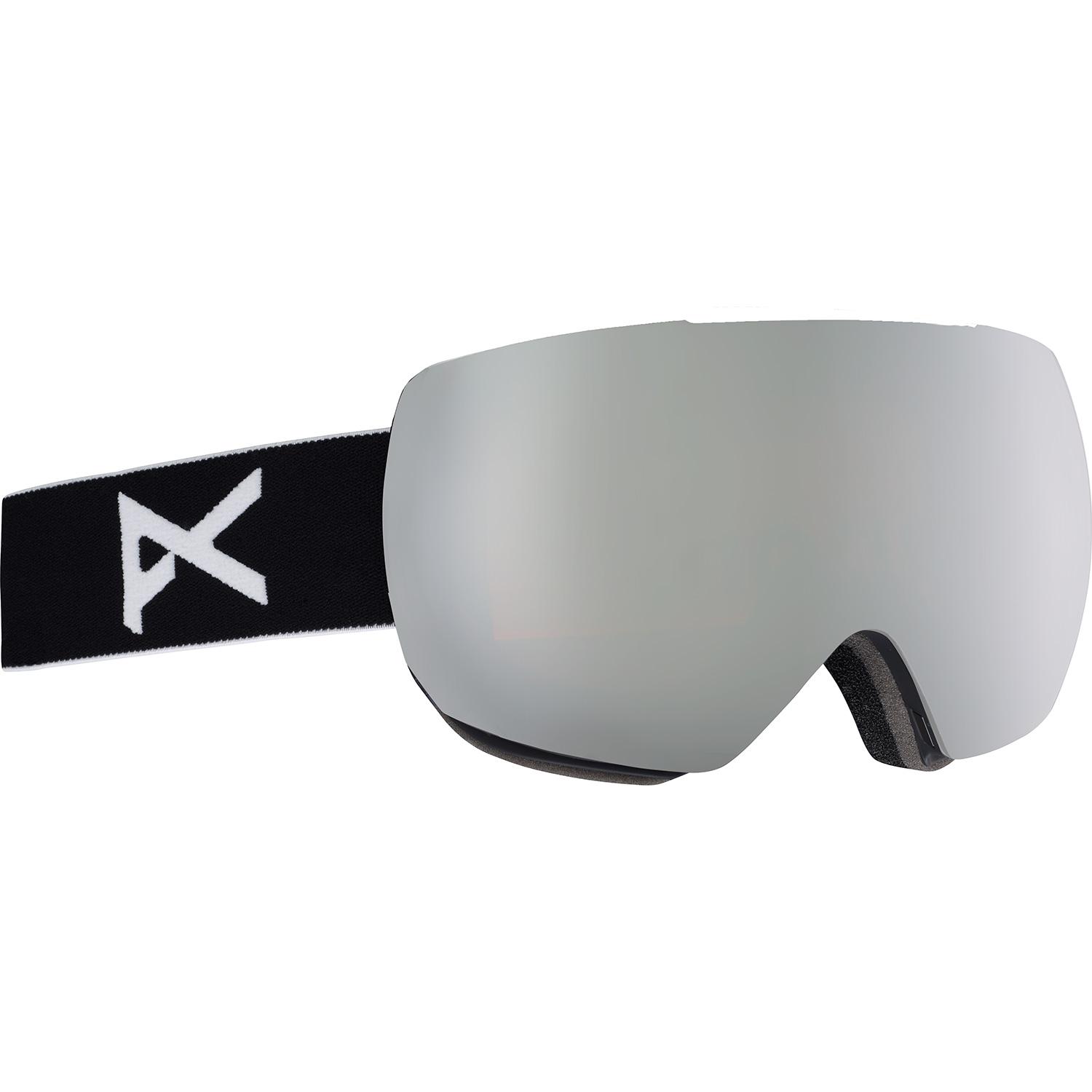 Product gallery image number 1 for product MIG Ski Goggles - Black Frame - Sonar Silver Lens - Mens