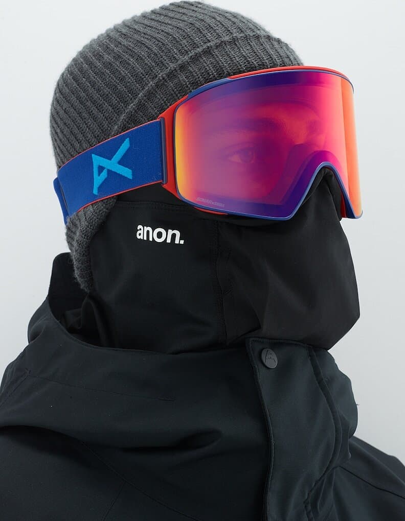 Product gallery image number 4 for product M4 Cylindrical Goggles - Sonar Blue Spare Lens - Men's