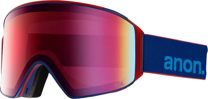 Product gallery image number 3 for product M4 Cylindrical Goggles - Sonar Blue Spare Lens - Men's