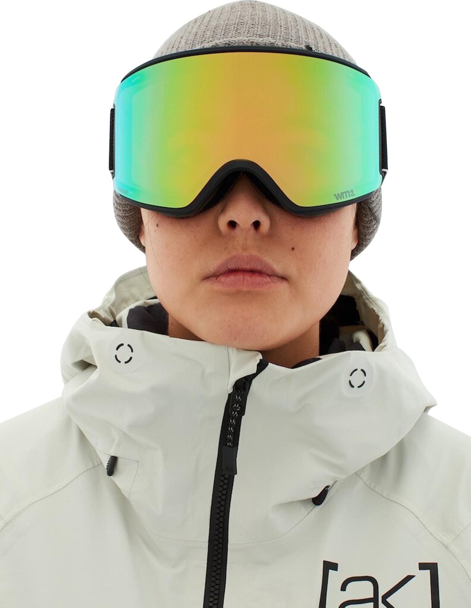 Numéro de l'image de la galerie de produits 2 pour le produit Masque de ski M3 avec lentille en prime - Ajustement Asiatique - Femme