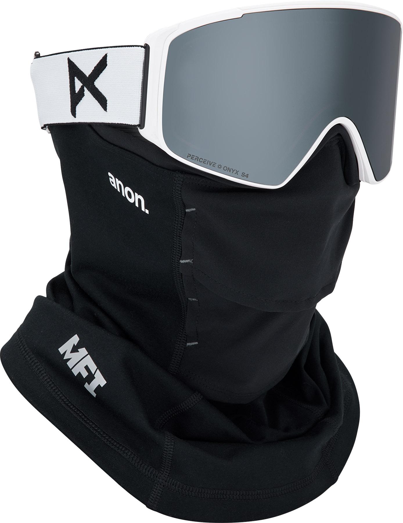 Product gallery image number 4 for product M4S Low Bridge Fit Cylindrical Goggles + Bonus Lens + MFI Face Mask