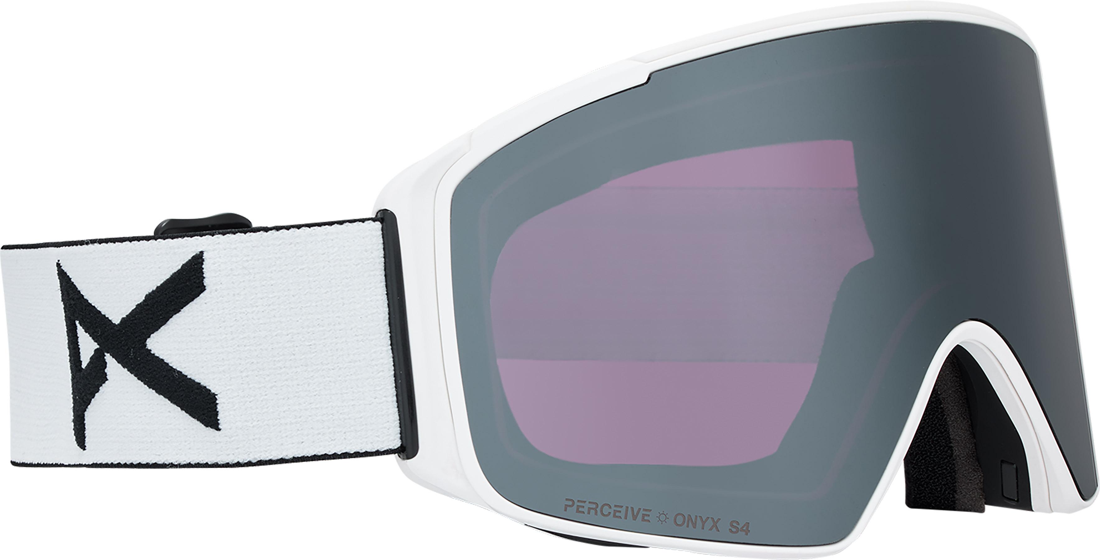Product image for M4S Low Bridge Fit Cylindrical Goggles + Bonus Lens + MFI Face Mask 