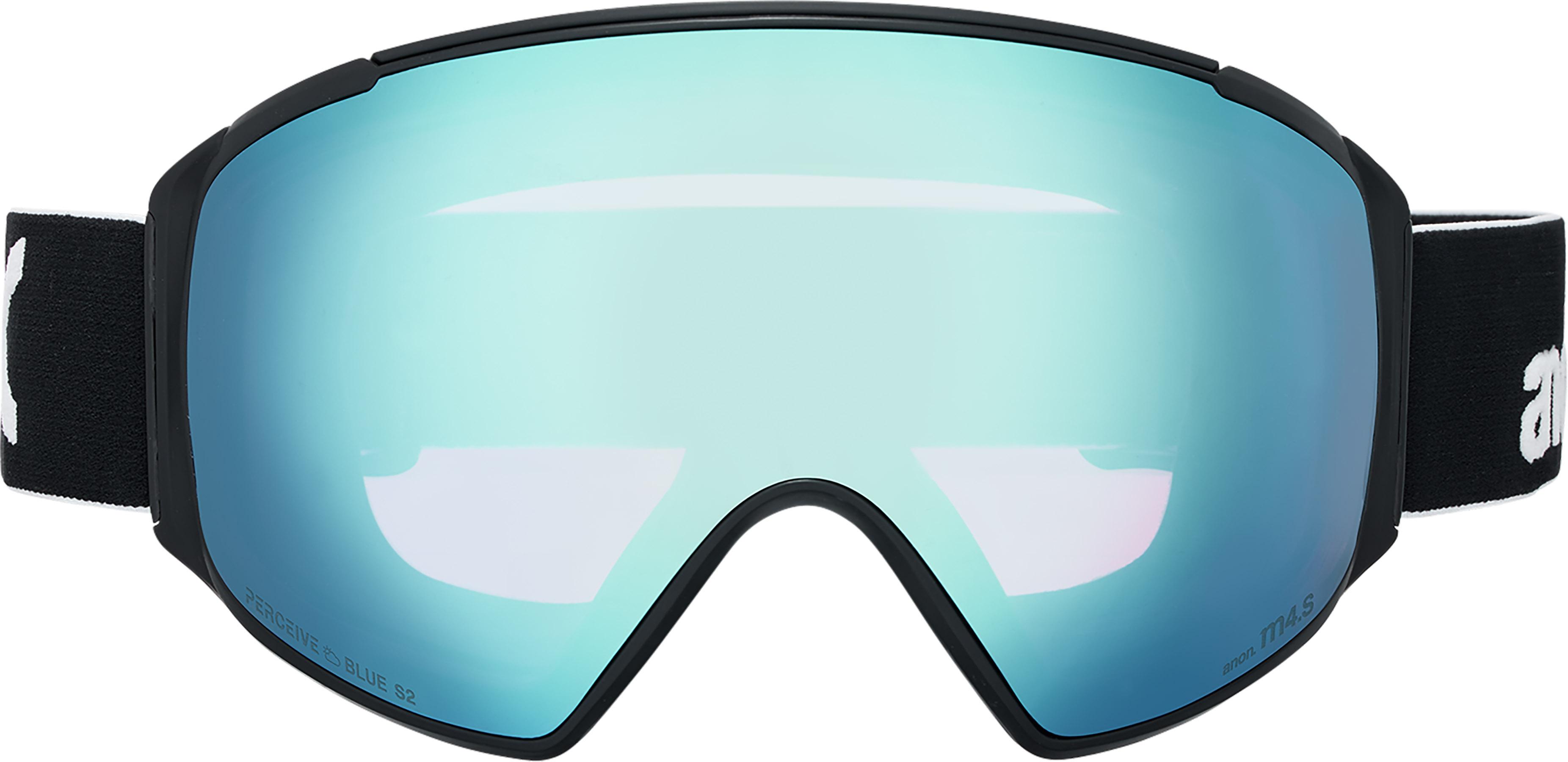 Product gallery image number 2 for product M4S Low Bridge Fit Toric Goggles + Bonus Lens + MFI Face Mask 