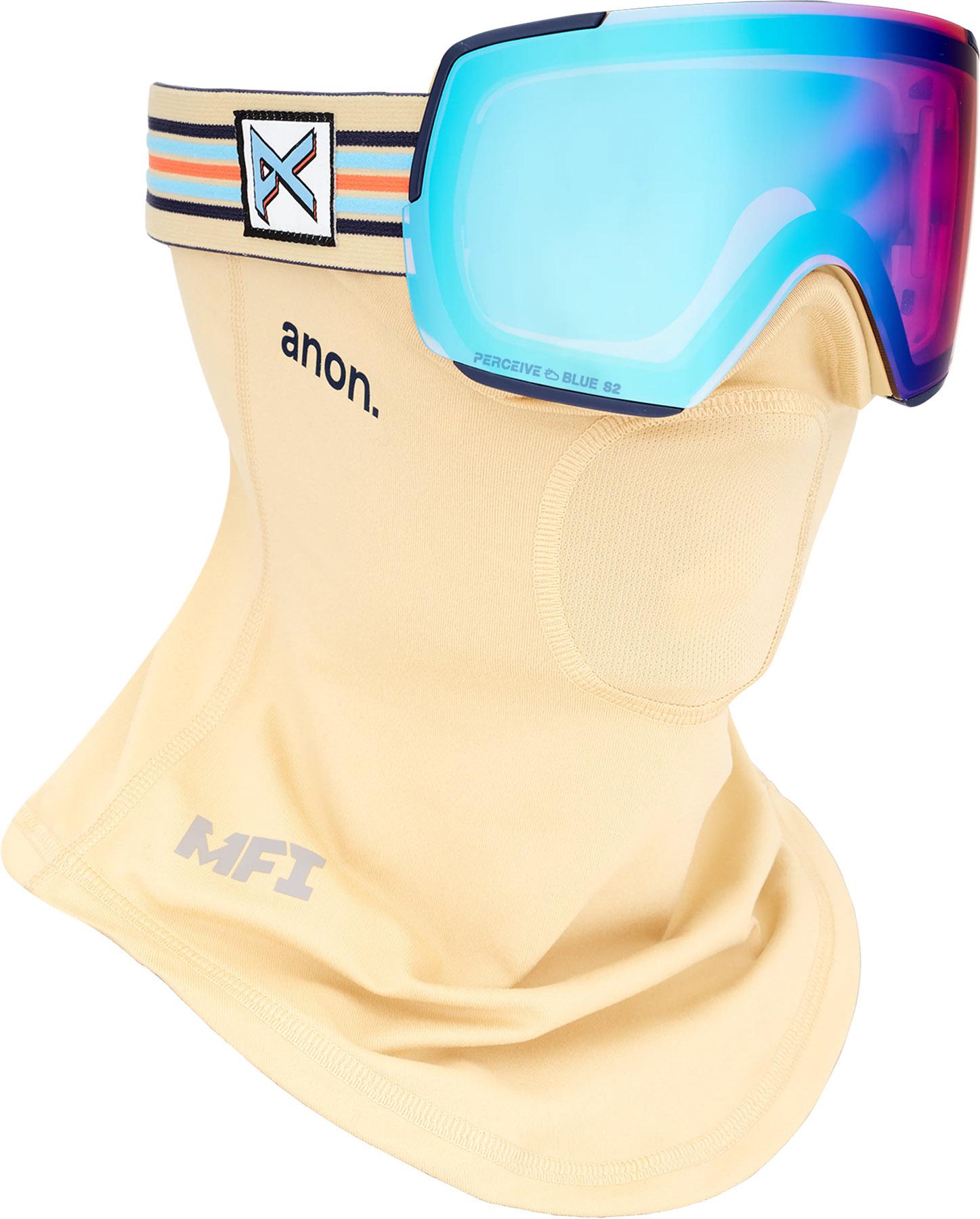 Product gallery image number 3 for product M5S Low Bridge Fit Goggles + Bonus Lens + MFI Face Mask