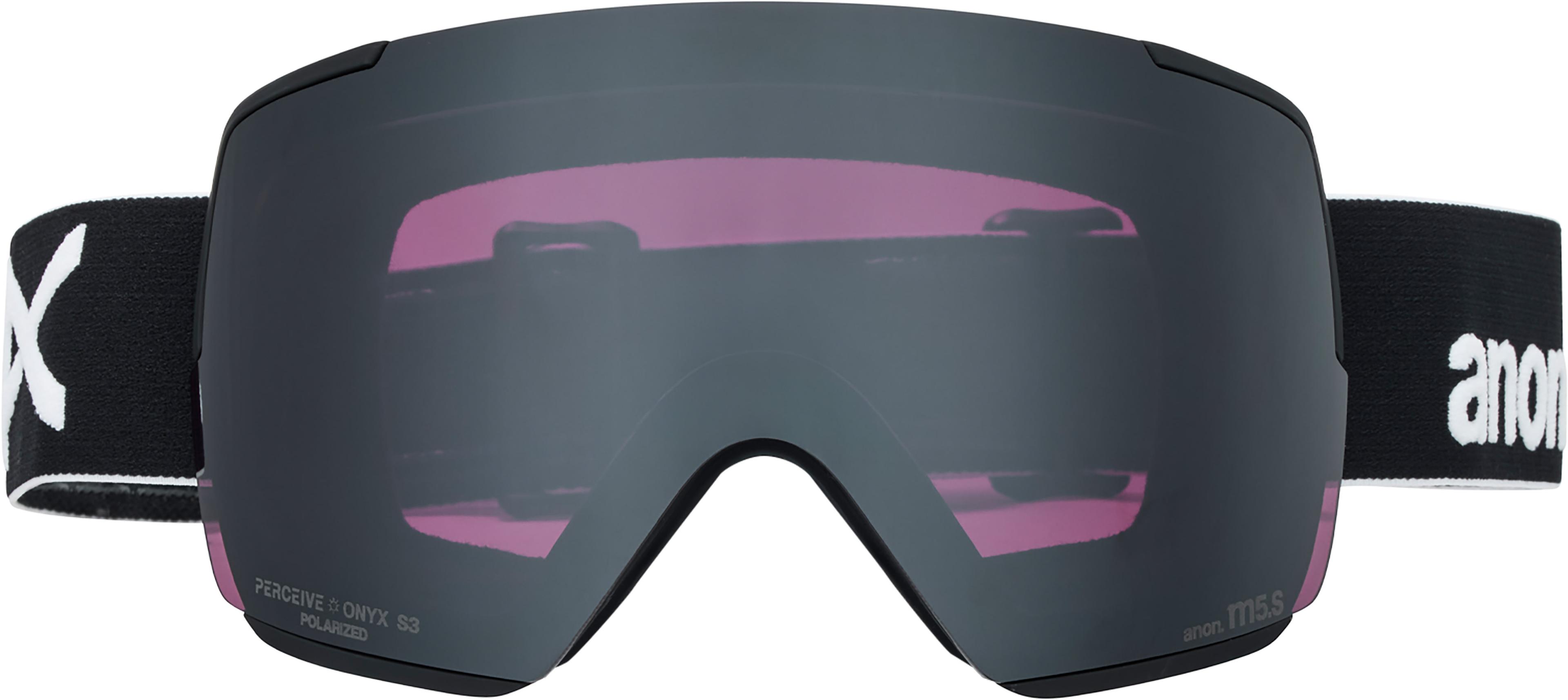Product gallery image number 4 for product M5S Low Bridge Fit Goggles + Polarized Perceive Lens + MFI Face Mask