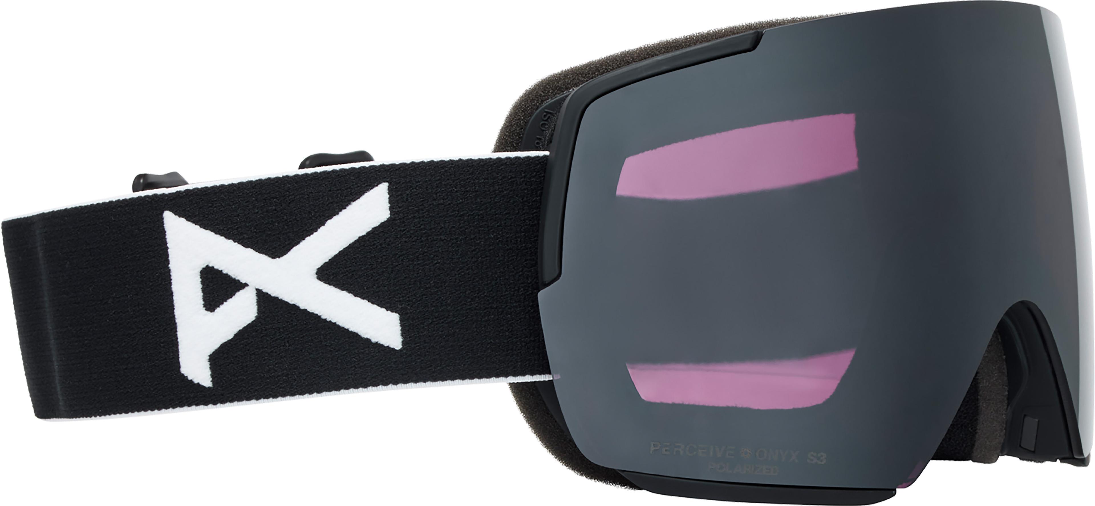 Product image for M5S Low Bridge Fit Goggles + Polarized Perceive Lens + MFI Face Mask