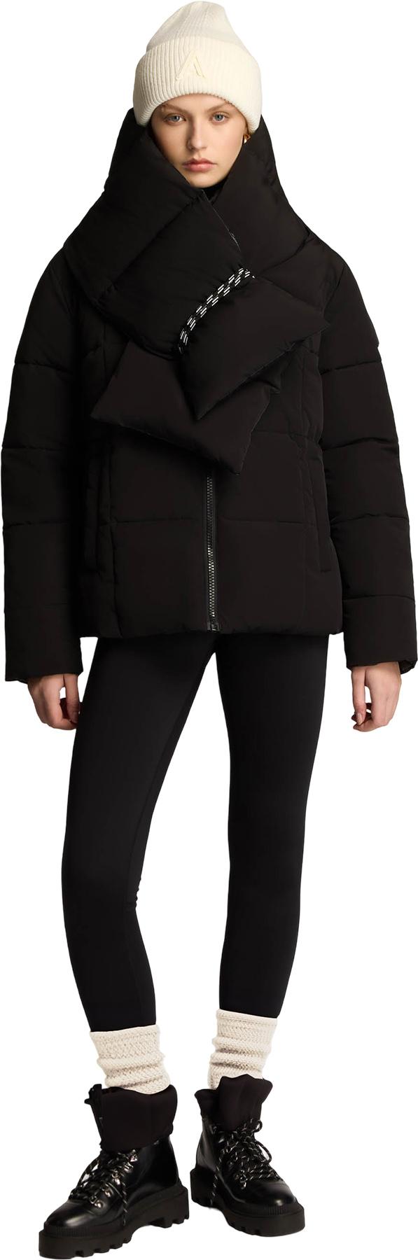 Product gallery image number 3 for product Winekka 2-In-1 Reversible Puffer Jacket with Oversized Removable Scarf - Women's