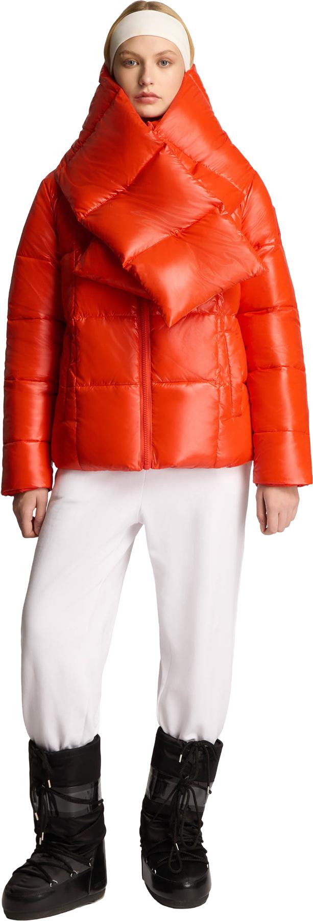 Product gallery image number 2 for product Winekka 2-In-1 Reversible Puffer Jacket with Oversized Removable Scarf - Women's