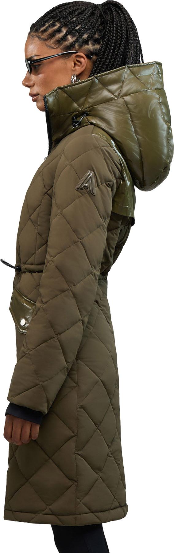 Product gallery image number 3 for product Arly Elongated Hybrid Lightweight Puffer Coat - Women's