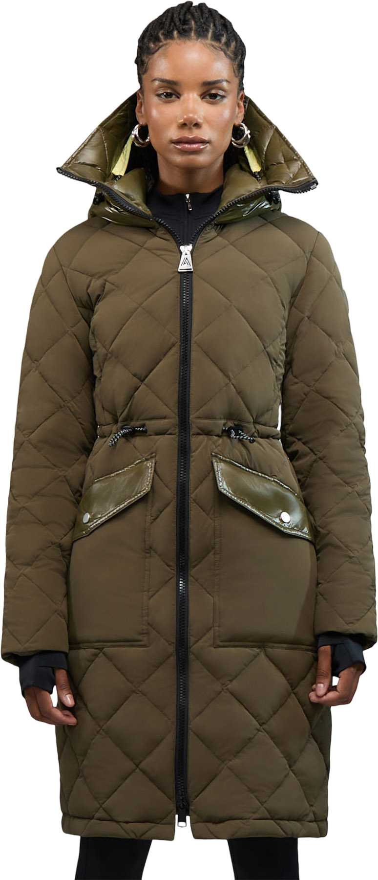 Product image for Arly Elongated Hybrid Lightweight Puffer Coat - Women's