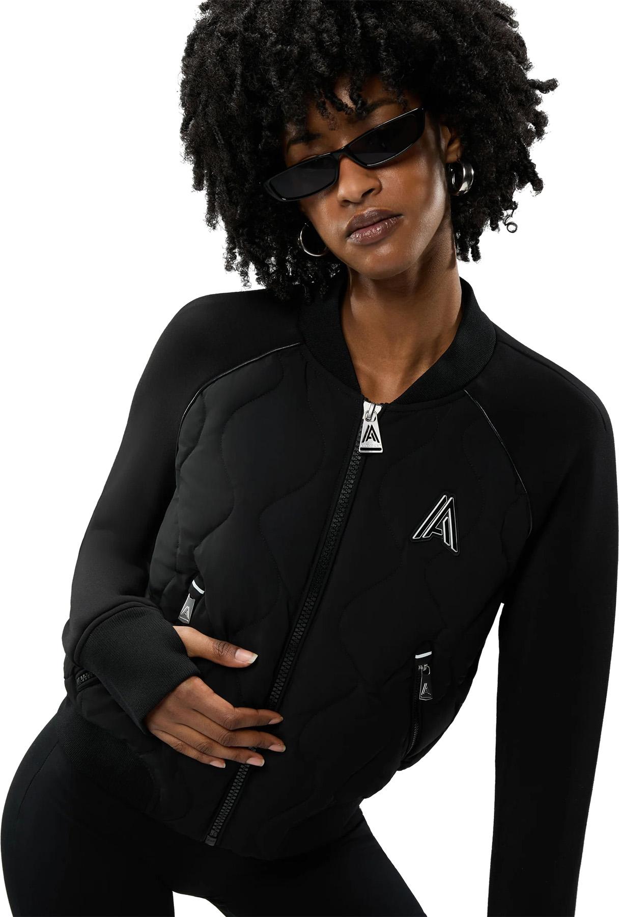 Numéro de l'image de la galerie de produits 3 pour le produit Blouson aviateur isolé hybride avec capuchon amovible Sorlin - Femme
