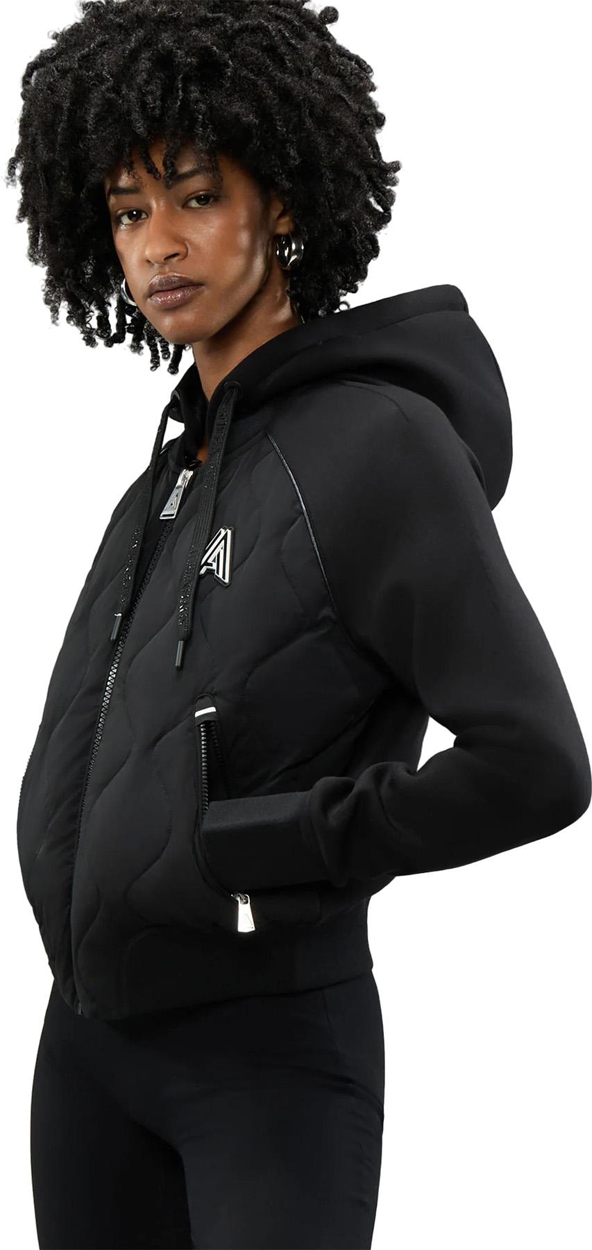 Numéro de l'image de la galerie de produits 5 pour le produit Blouson aviateur isolé hybride avec capuchon amovible Sorlin - Femme