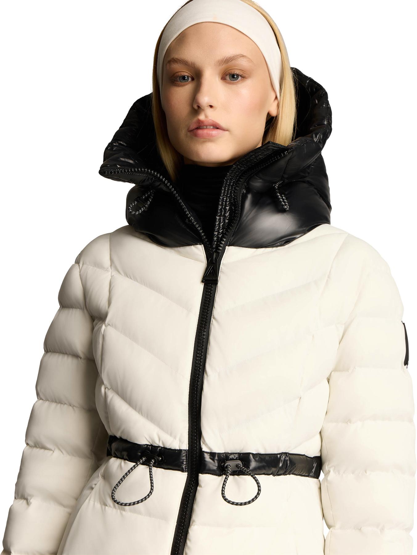 Product gallery image number 2 for product Everlong Lightweight Herringbone Quilted Puffer Jacket with Lustre Detailing - Women's