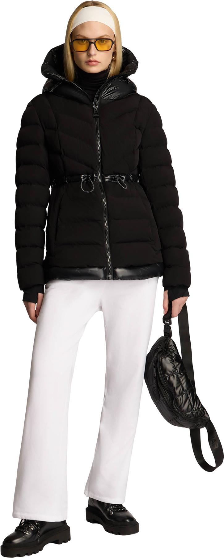 Product gallery image number 4 for product Everlong Lightweight Herringbone Quilted Puffer Jacket with Lustre Detailing - Women's