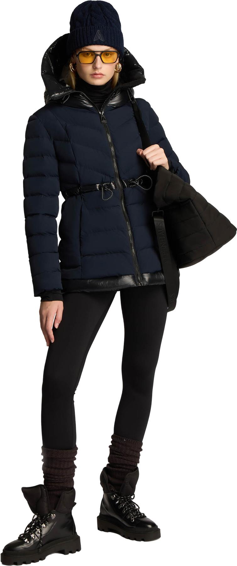 Product gallery image number 5 for product Everlong Lightweight Herringbone Quilted Puffer Jacket with Lustre Detailing - Women's