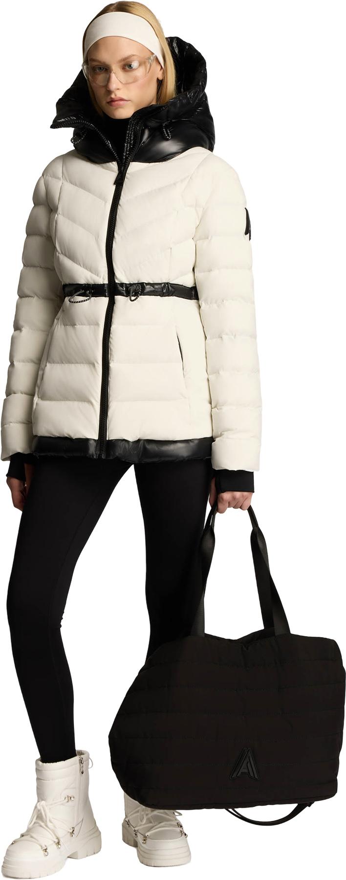 Product gallery image number 6 for product Everlong Lightweight Herringbone Quilted Puffer Jacket with Lustre Detailing - Women's