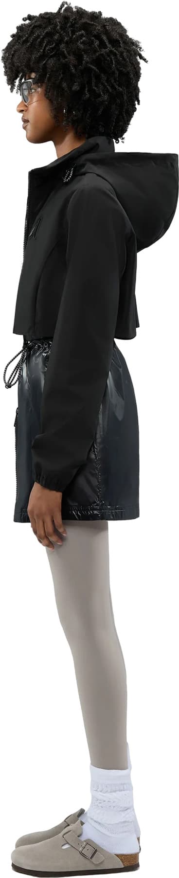 Product gallery image number 4 for product Valmenier Raincoat with Retractable Hood - Women's