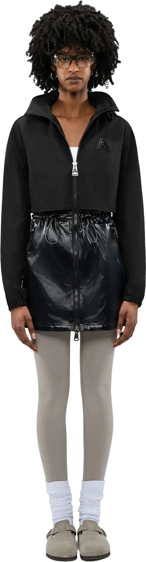 Product gallery image number 1 for product Valmenier Raincoat with Retractable Hood - Women's