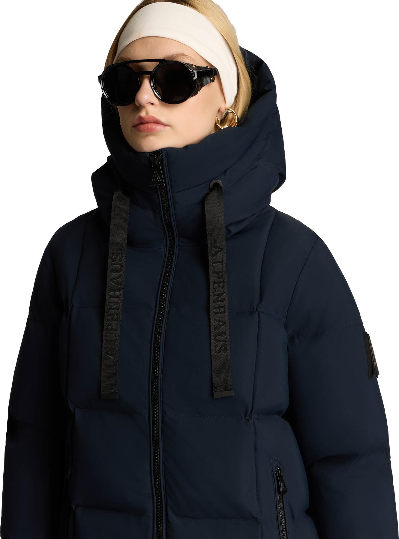 Product gallery image number 2 for product Cluze Mid-Length Puffer Jacket with Square Quilting - Women's