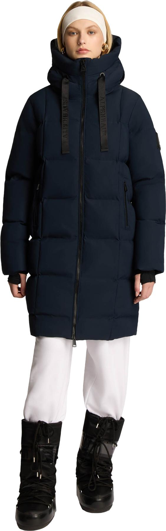 Product gallery image number 4 for product Cluze Mid-Length Puffer Jacket with Square Quilting - Women's