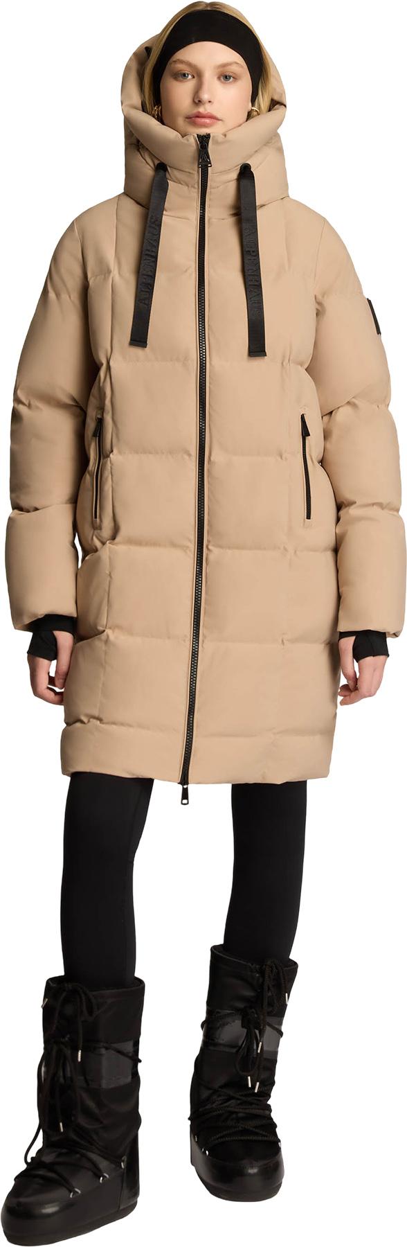 Product gallery image number 2 for product Cluze Mid-Length Puffer Jacket with Square Quilting - Women's
