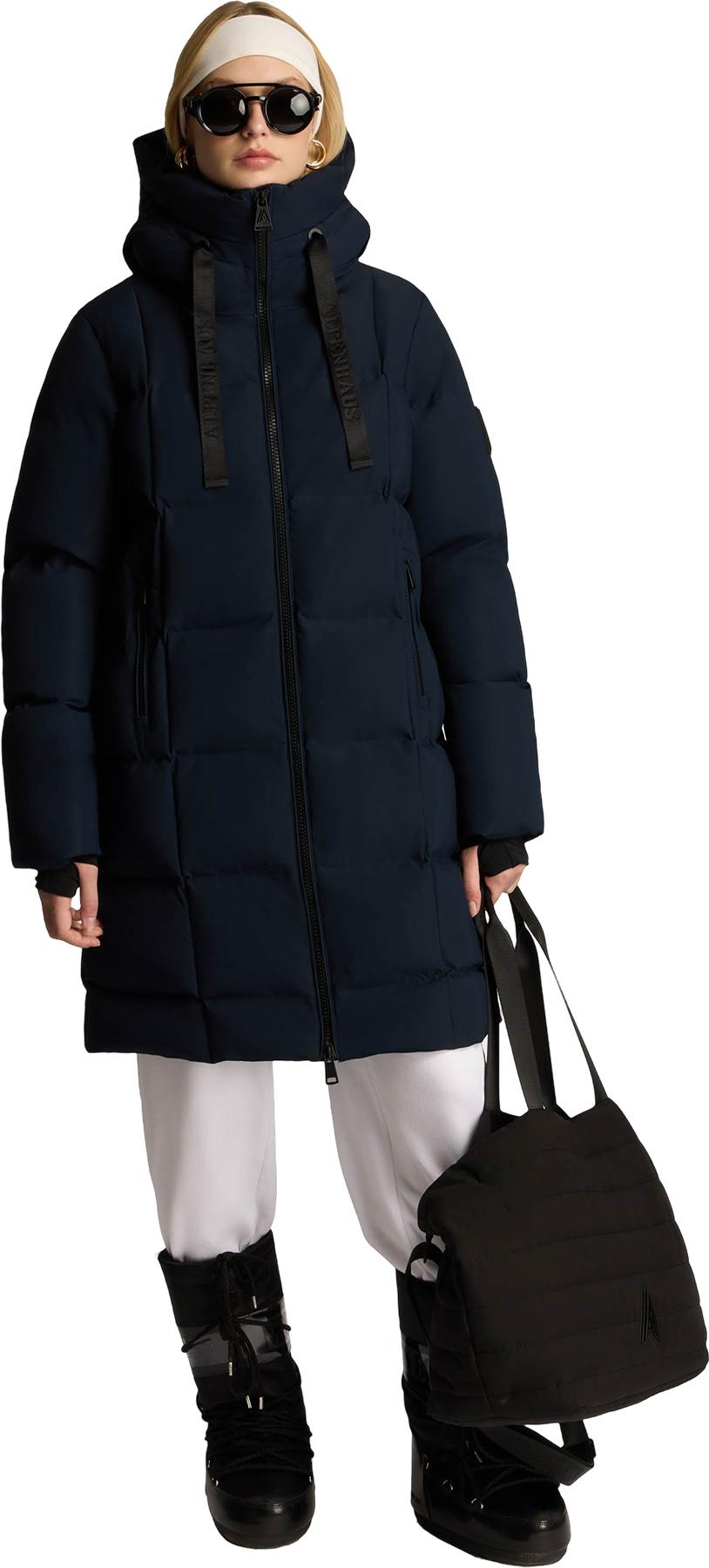 Product gallery image number 5 for product Cluze Mid-Length Puffer Jacket with Square Quilting - Women's