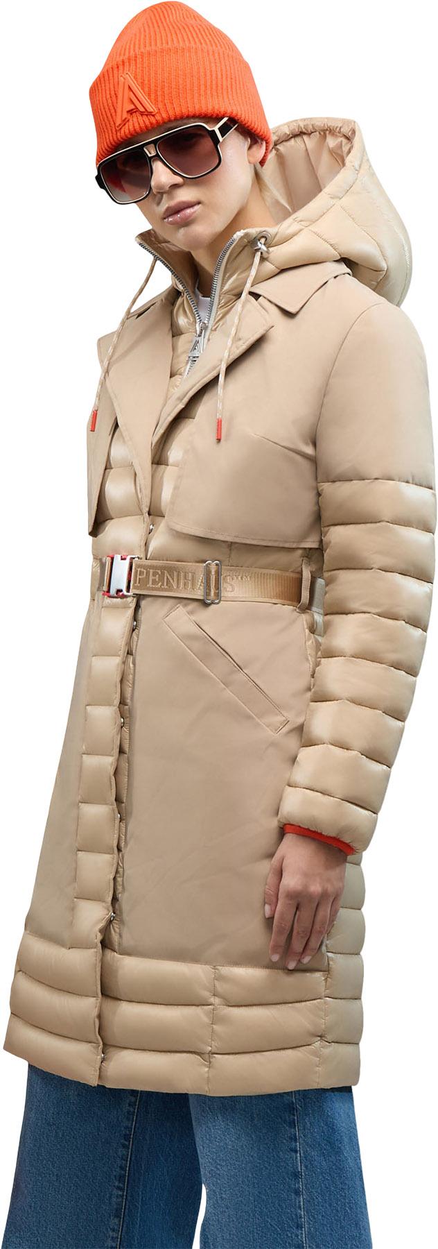 Product gallery image number 3 for product Beaufort Mixed Media Insulated Trench Coat - Women's