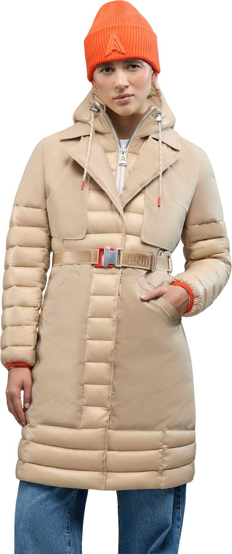 Product image for Beaufort Mixed Media Insulated Trench Coat - Women's