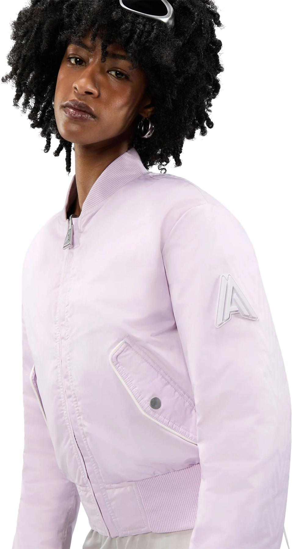 Product gallery image number 3 for product Cluza Reversable Quilted Bomber Jacket - Women's