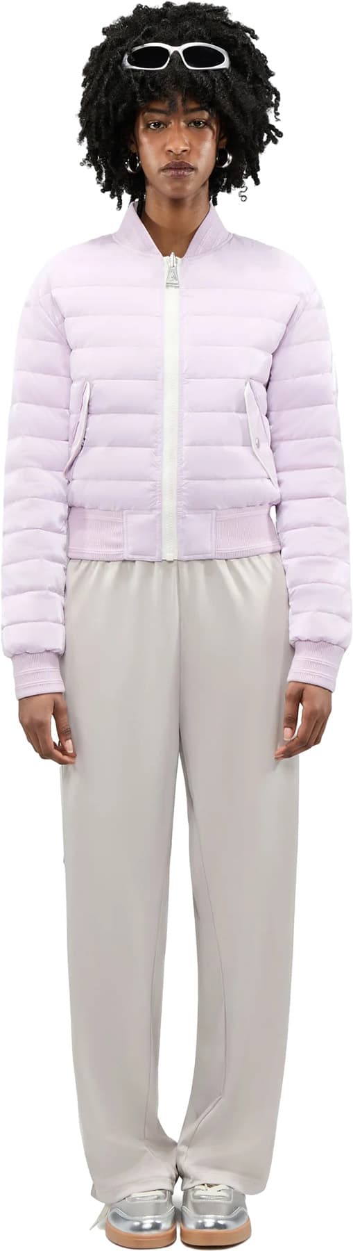 Product gallery image number 1 for product Cluza Reversable Quilted Bomber Jacket - Women's