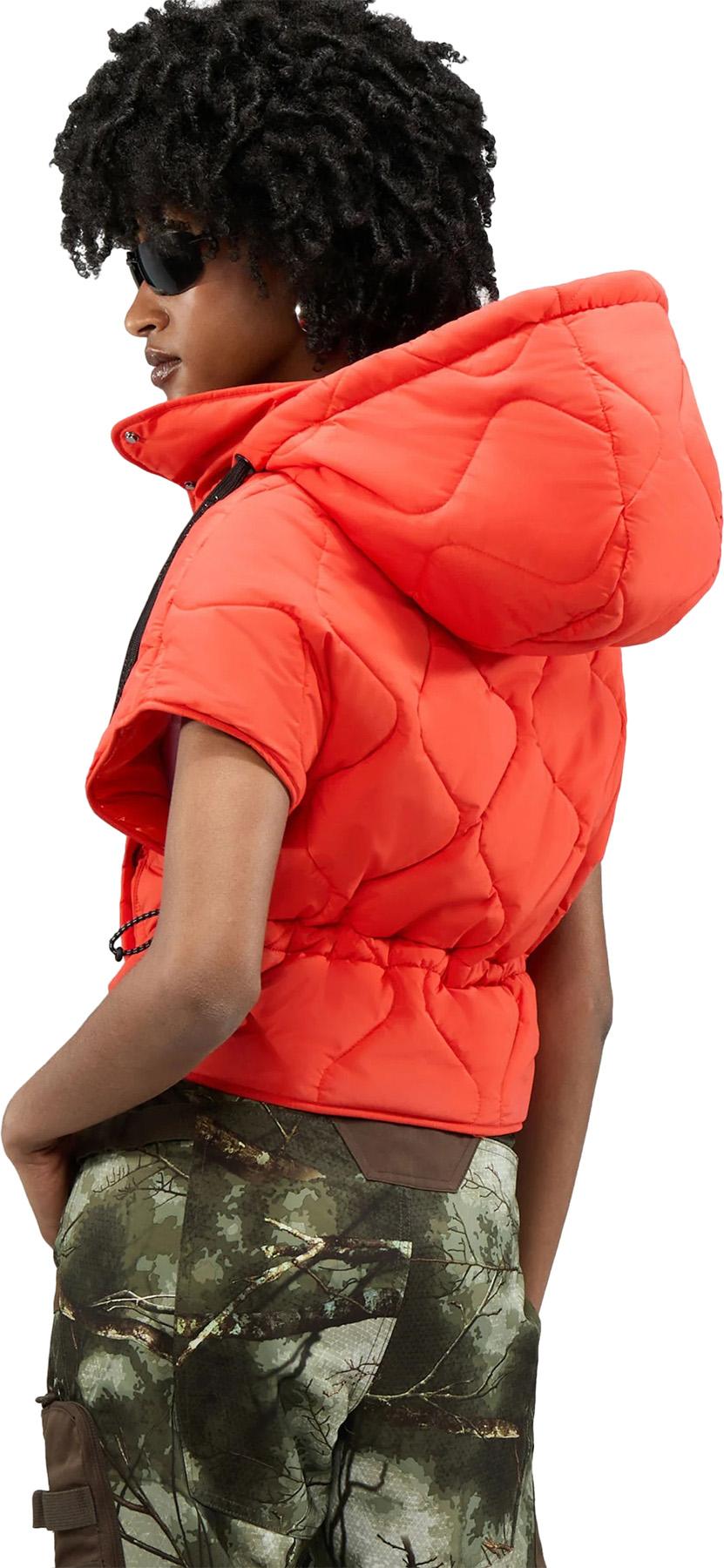 Product gallery image number 5 for product Horla Short Sleeve Quilted Vest with Removable Hood - Women's