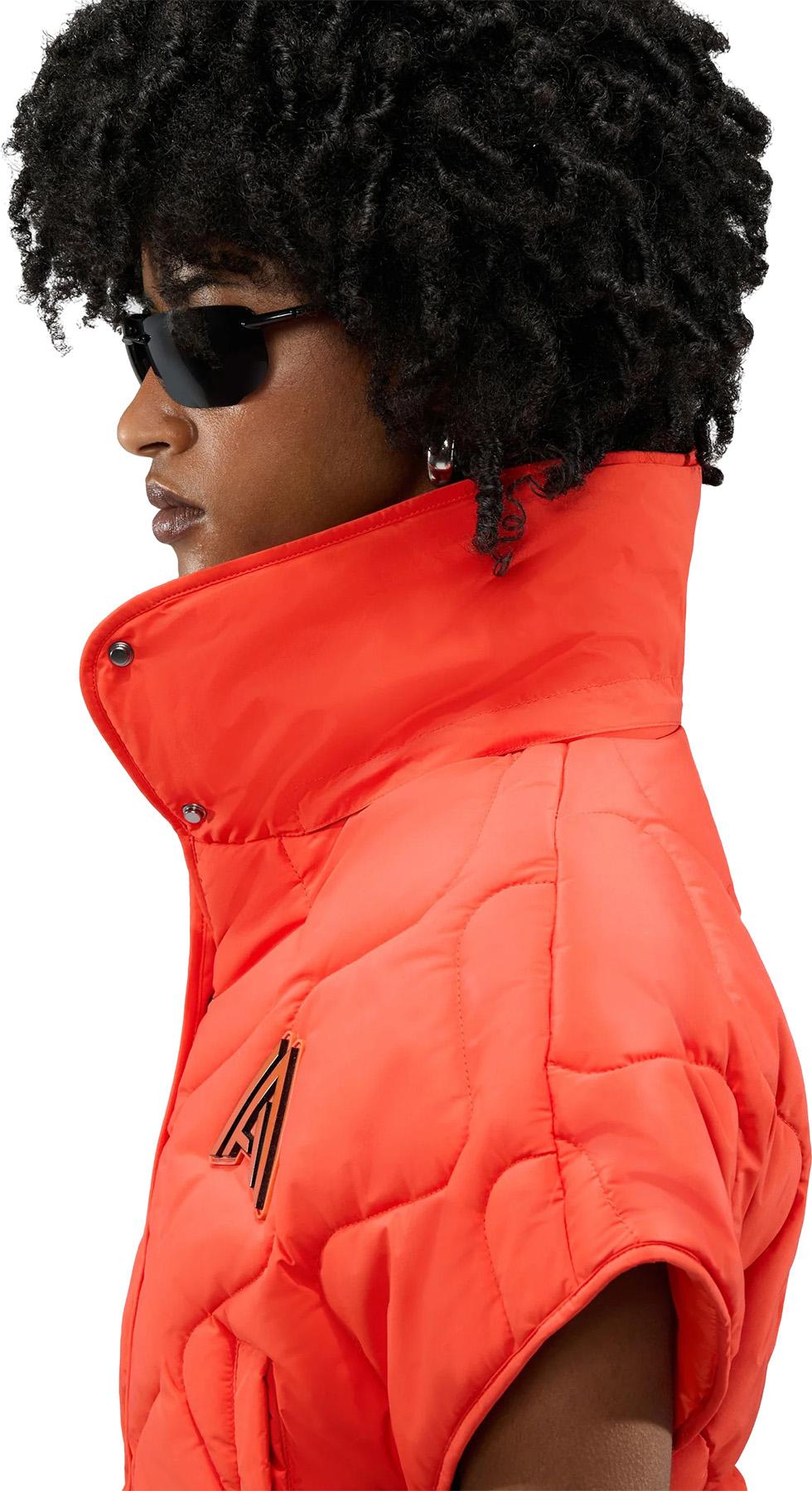 Product gallery image number 2 for product Horla Short Sleeve Quilted Vest with Removable Hood - Women's