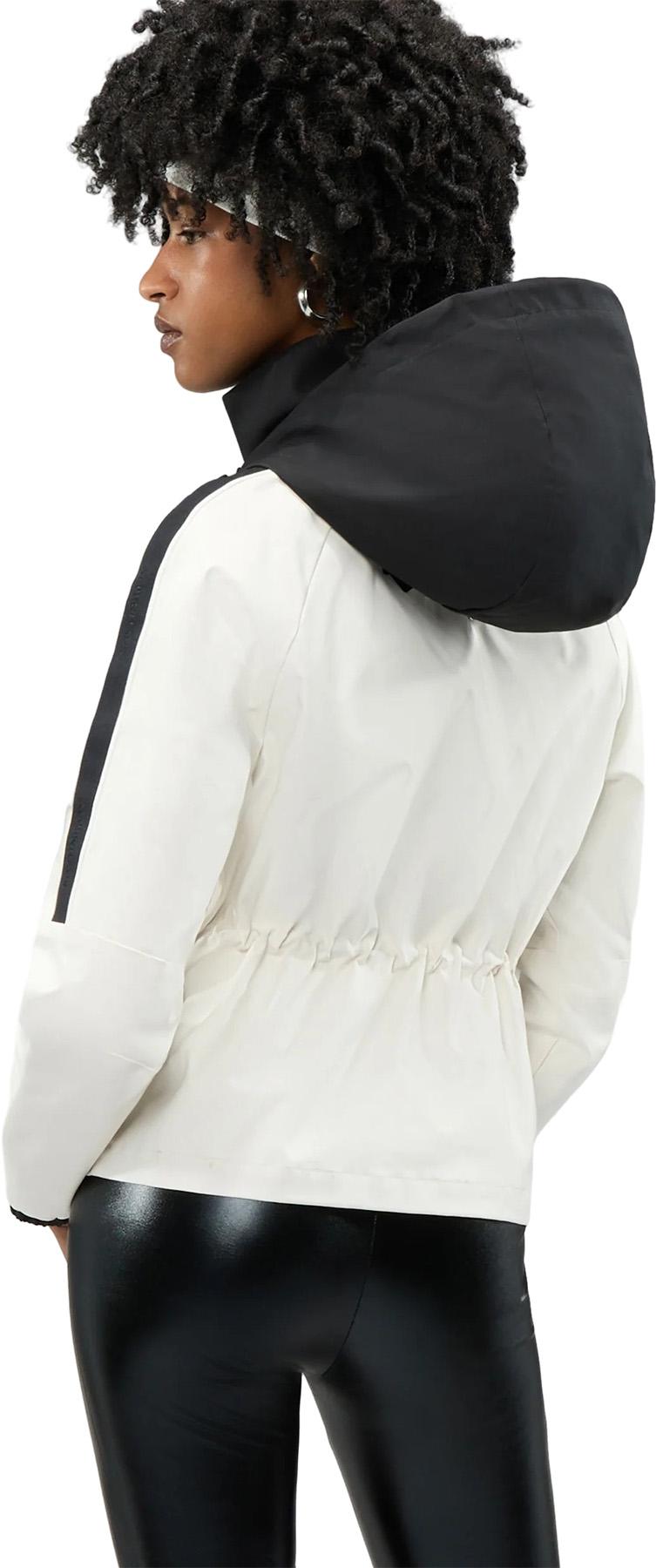 Numéro de l'image de la galerie de produits 2 pour le produit Manteau coupe-vent à capuchon avec taille ajustable Enneth - Femme