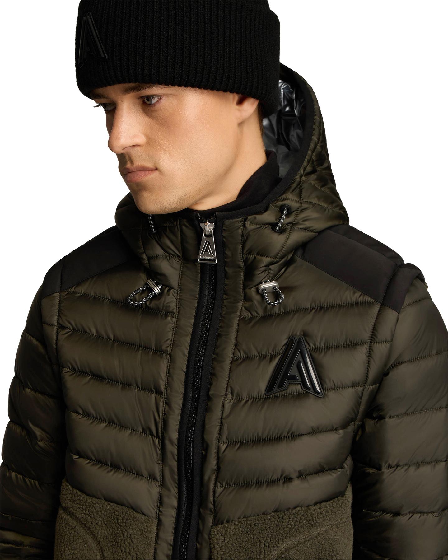 Product gallery image number 2 for product Kirkjufell 2-In-1 Lightweight Mixed Media Puffer Jacket with Removable Sleeves - Men's
