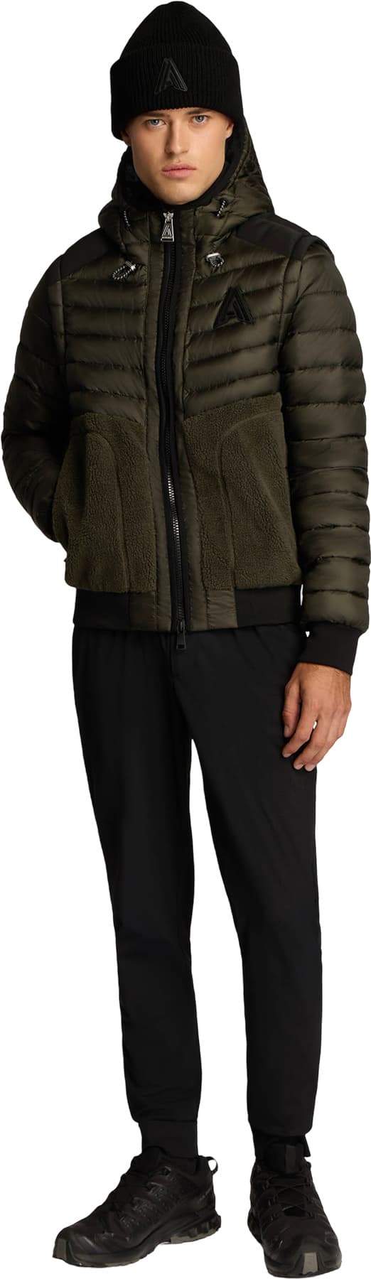Product gallery image number 4 for product Kirkjufell 2-In-1 Lightweight Mixed Media Puffer Jacket with Removable Sleeves - Men's