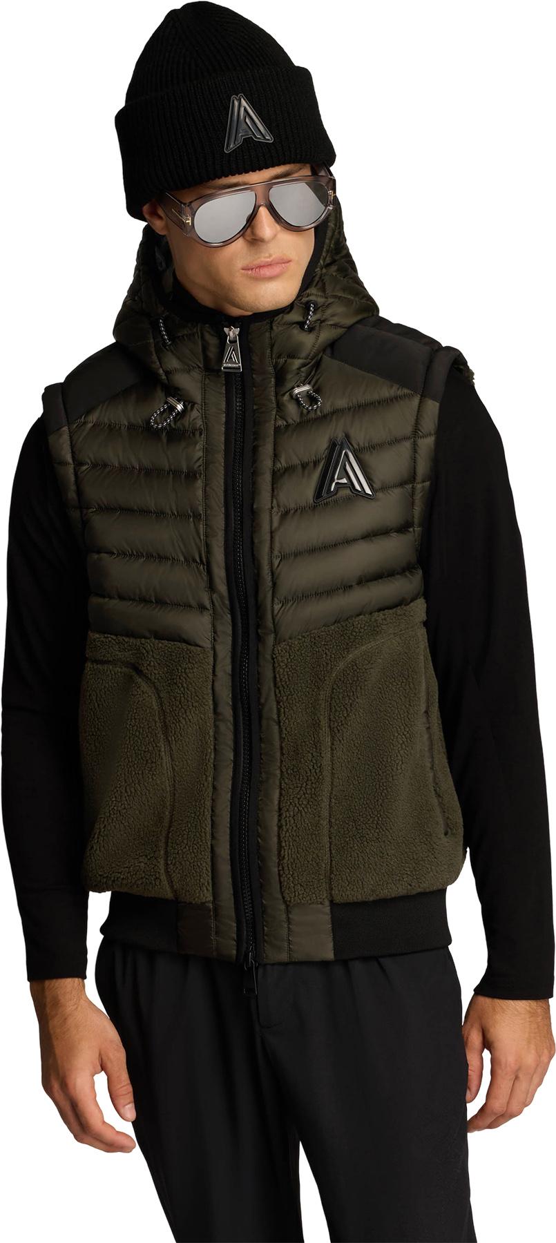 Product gallery image number 5 for product Kirkjufell 2-In-1 Lightweight Mixed Media Puffer Jacket with Removable Sleeves - Men's