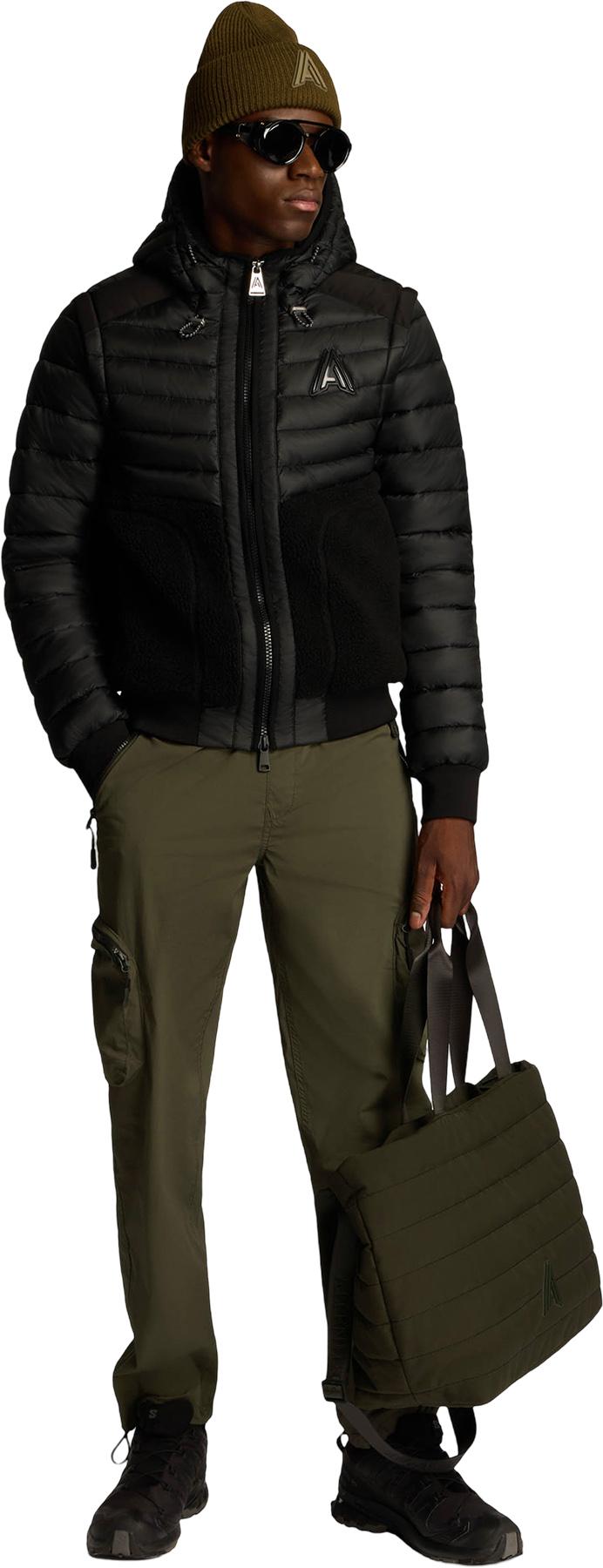 Product gallery image number 5 for product Kirkjufell 2-In-1 Lightweight Mixed Media Puffer Jacket with Removable Sleeves - Men's