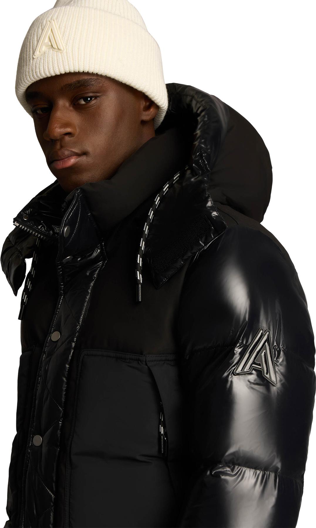 Product gallery image number 4 for product Farlin Mixed Media Puffer Jacket with Removable Hood - Men's