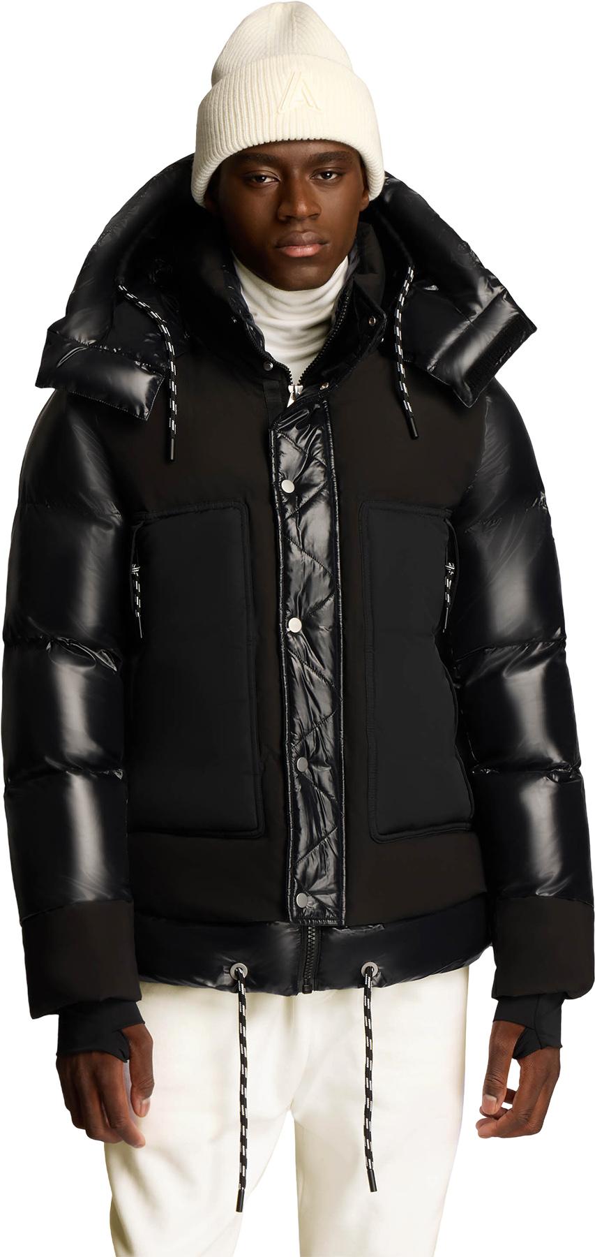 Product gallery image number 1 for product Farlin Mixed Media Puffer Jacket with Removable Hood - Men's