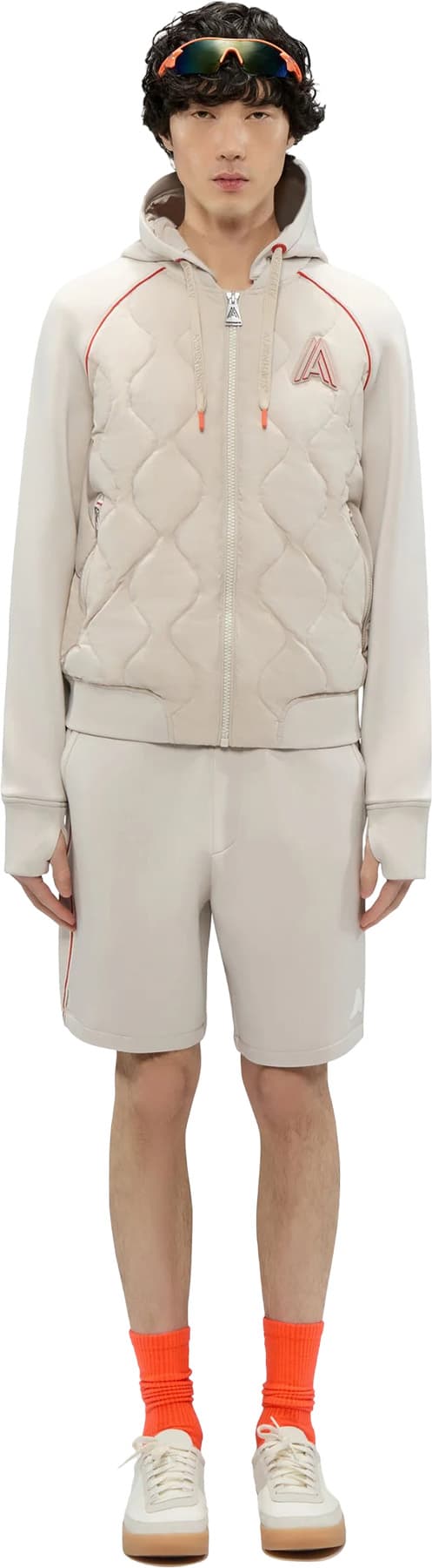 Product gallery image number 1 for product Bornant Hybrid Insulated Bomber Jacket with Removable Hood - Men's